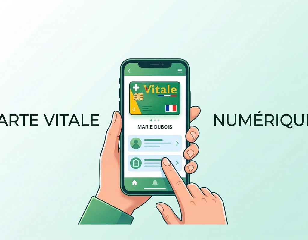carte vitale téléphone